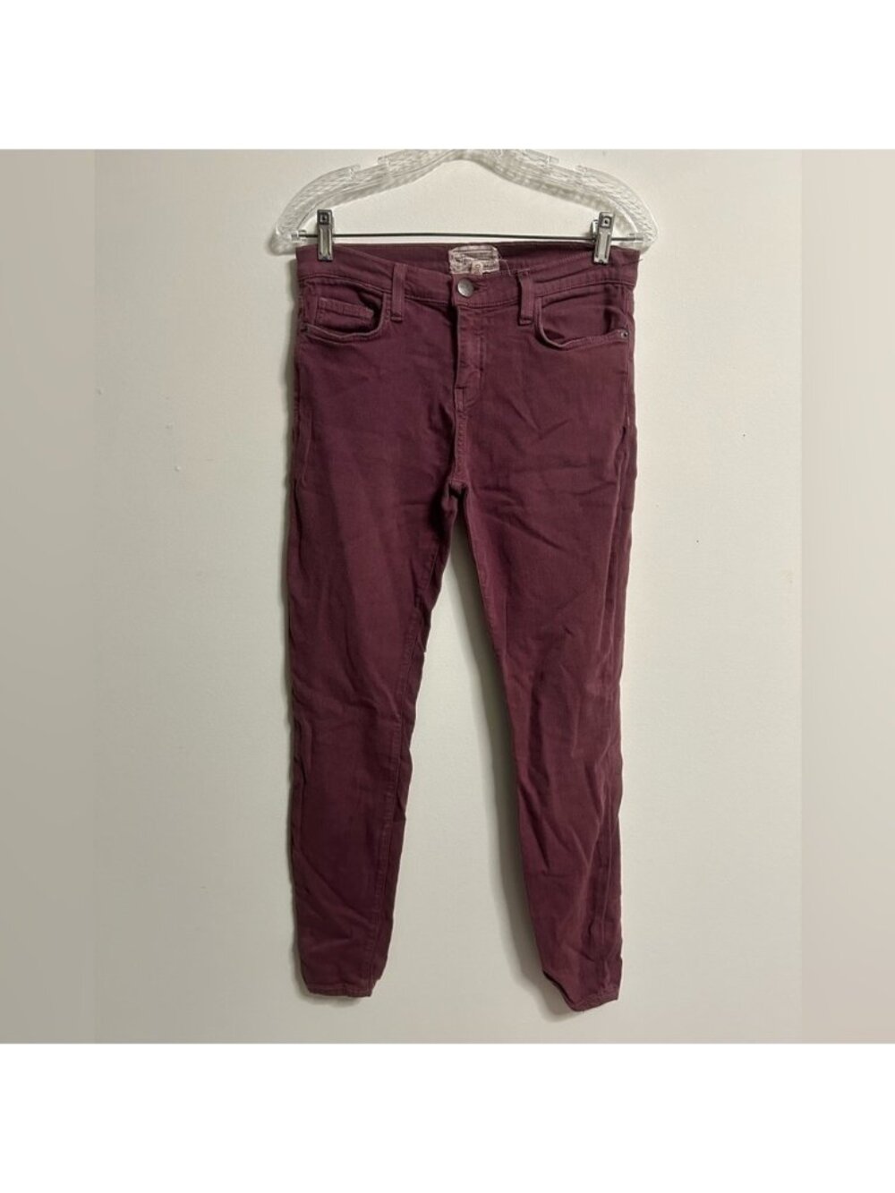 Current/Elliott ‎ Burgundy Skinny Jeans